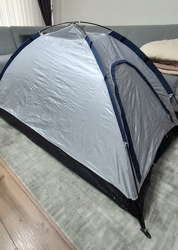 Gri Mavi Kamp Çadırı - Görsel 2