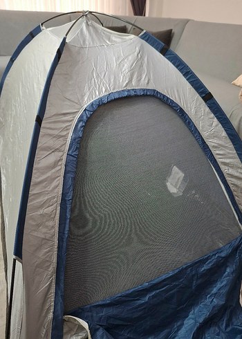 Gri Mavi Kamp Çadırı - Görsel 4