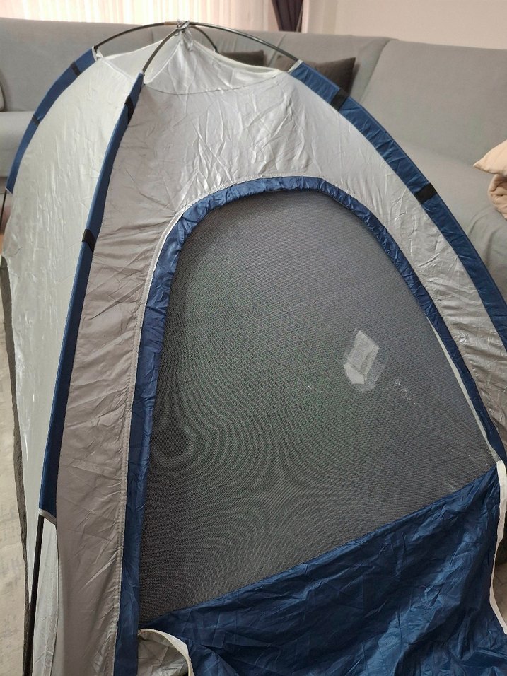 Gri Mavi Kamp Çadırı - Görsel 4