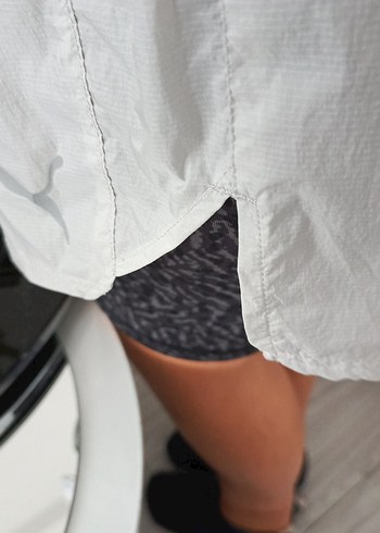 Gri Rahat Kesim  Mini Şort - Görsel 7