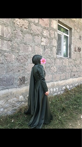 36 Beden Kadın tesettür abiye satılık