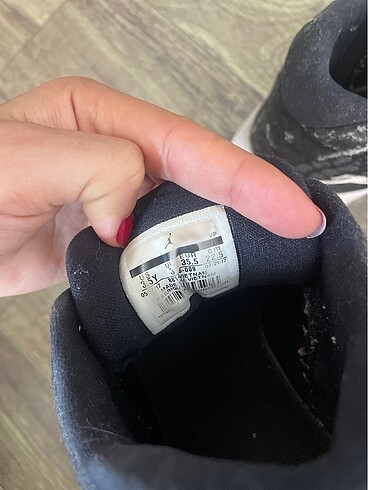 35,5 Beden siyah Renk Jordan
