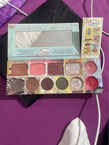 Beden Renk The balm palet