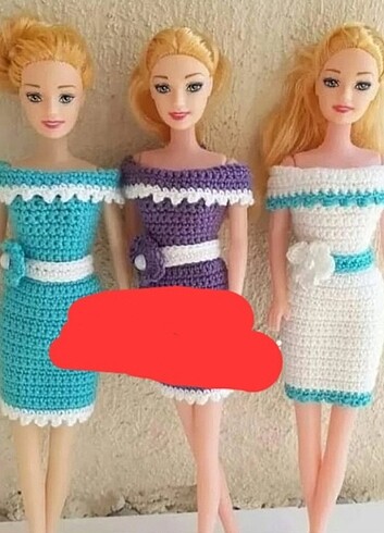 Barbie Barbie bebek ve kıyafeti 