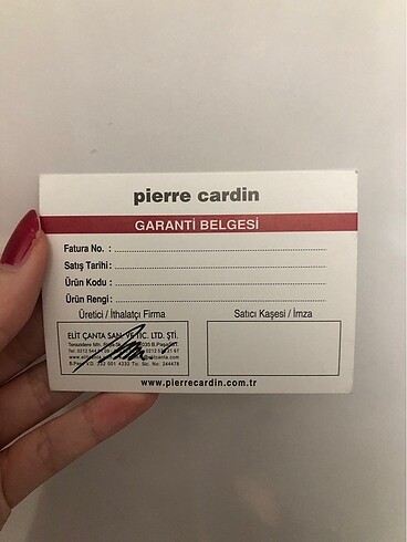 Beden siyah Renk pierre cardin çanta