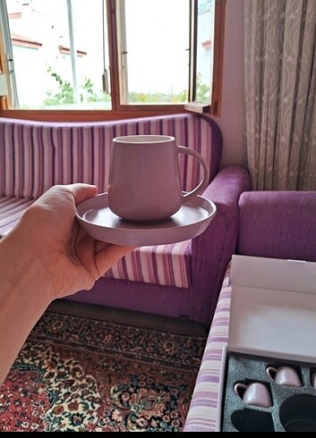  Beden Karaca datça kahve fincanı takımı 