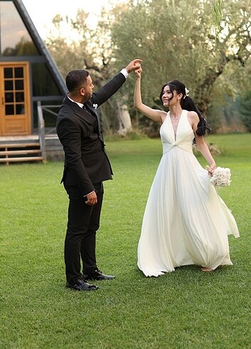s Beden beyaz Renk Uçuş uçuş nikah çekim elbisesi