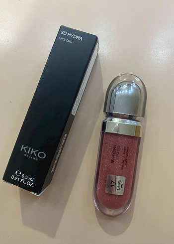 ORJİNAL! KIKO 3D Hydra Parlak Pembe Dudak Parlatıcısı - Görsel 2
