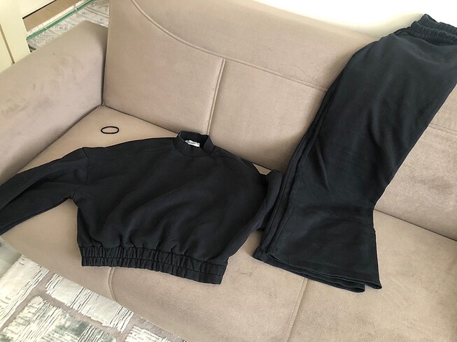 Pull and Bear eşofman takımı palazzo kesim