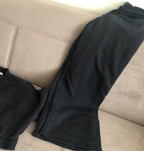 s Beden Pull and Bear eşofman takımı palazzo kesim