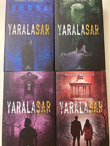 yaralasar 4 kitap / maral atmaca