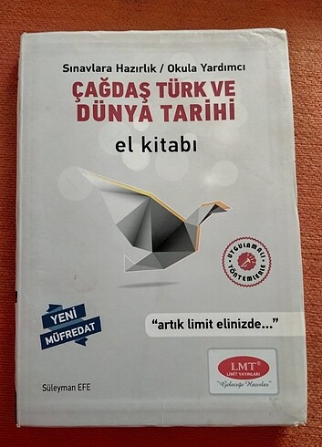 Çağdaş Türk ve dünya tarihî el kitabı test kitabı konu anlatımlı