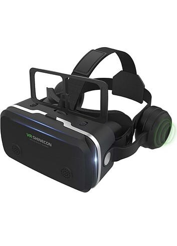AQCTIM VR Kulaklık 3D Gözlük Sanal Gerçeklik 110 ° FOV HD ile iO