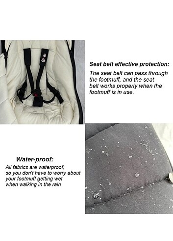 The babyzen YOYO2,Cybex bebek arabası ile uyumlu su mavisi tulum - Görsel 8