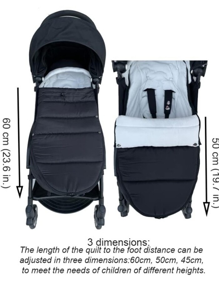 The babyzen YOYO2,Cybex bebek arabası ile uyumlu su mavisi tulum - Görsel 5