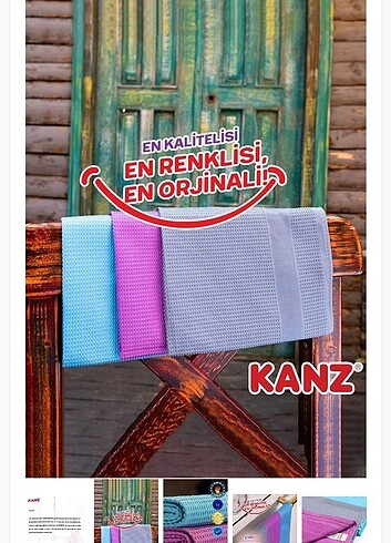 Kanz orijinal marka temizlik bezi