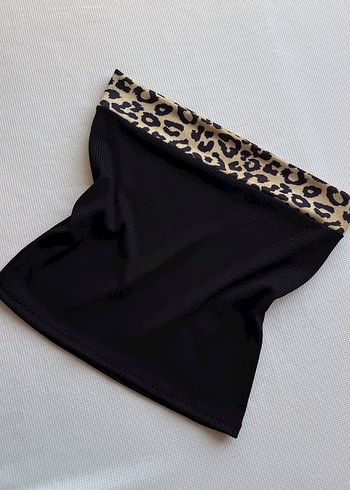 Diğer Leopar detaylı crop