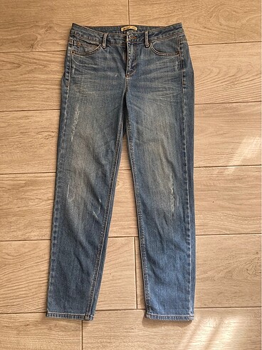 34 Beden mavi Renk Oxxo boyfriend jean