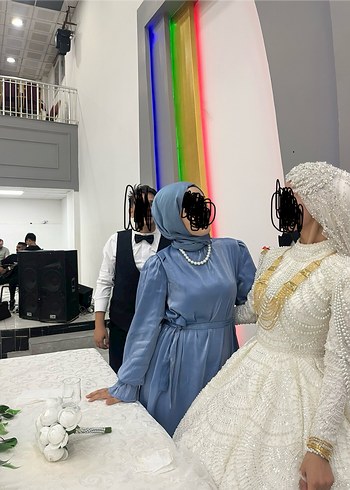 Mavi abiye - Görsel 2