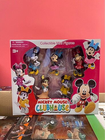 Mickey mouse club house figür seti