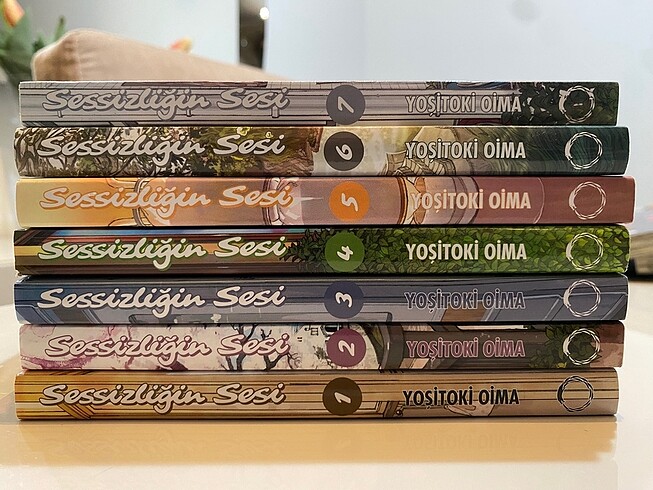 sessizliğin sesi manga set