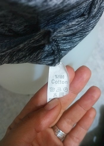 s Beden gri Renk Gri Triko Kadın Sweatshirt