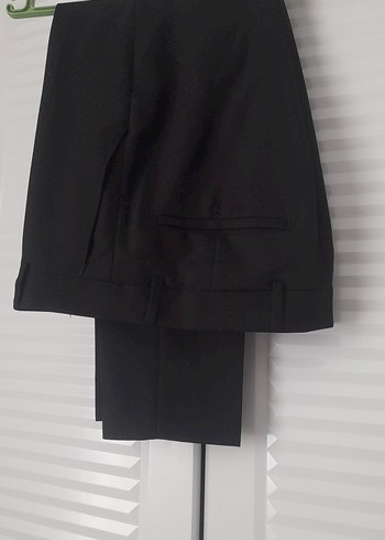 Düğmeli Siyah Erkek Takım Ceketi - Görsel 5