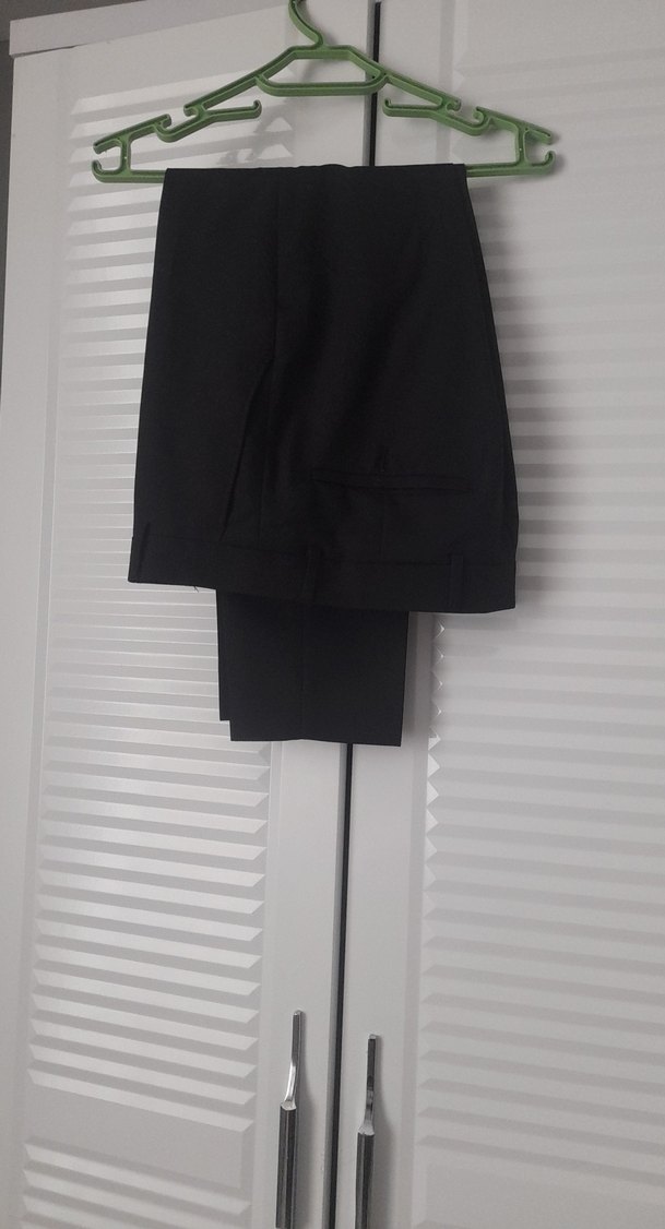 Düğmeli Siyah Erkek Takım Ceketi - Görsel 4