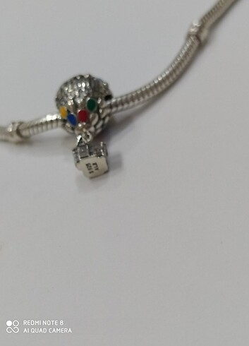 Beden gri Renk Up charm