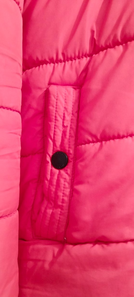 kırmızı fermuarlı erkek Mont - Görsel 2