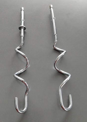 Gri Mikser ve Hamur Çırpıcı Uçları - Görsel 2