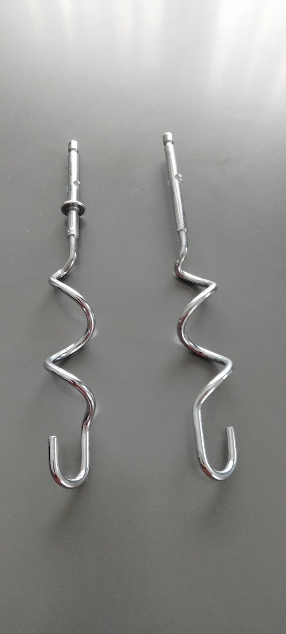 Gri Mikser ve Hamur Çırpıcı Uçları - Görsel 2