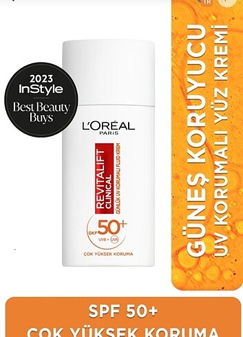 Beden LOREAL PARIS GÜNEŞ KREMİ VE C VİTAMİNİ