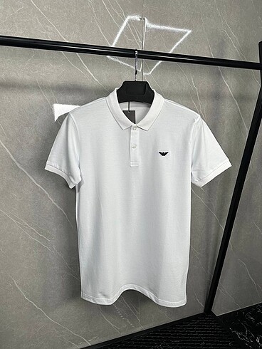 Armani beyaz Polo yaka