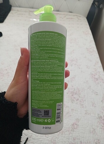 Bioderma Bioxcin yuz yıkama jeli
