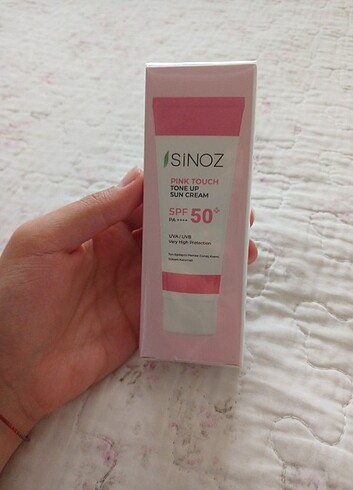 Sinoz Pink touch güneş kremi