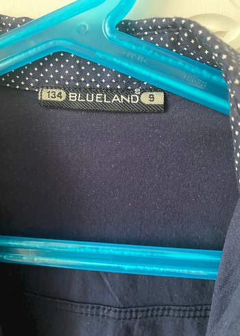 Düğmeli Mavi erkek çocuk - Görsel 3