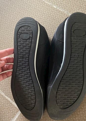 Siyah Erkek Bağcıklı Sneaker - Görsel 2