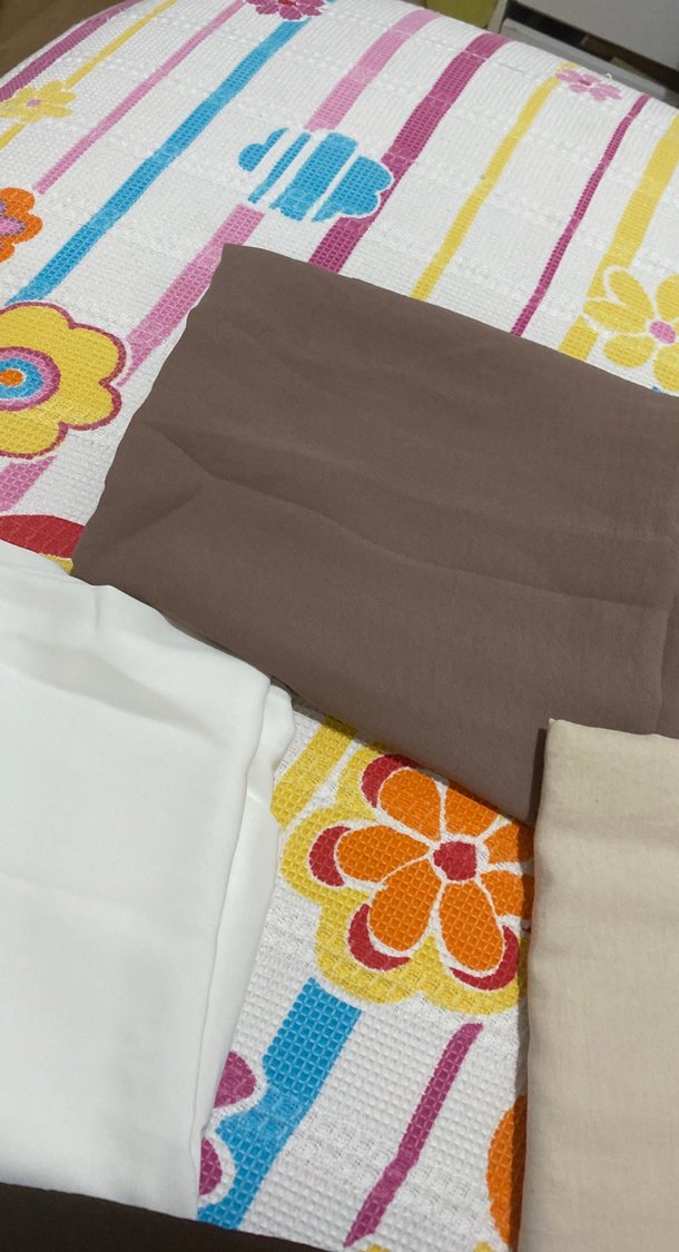 Kadın Çok Renkli Elastik Kumaş Sarma - Görsel 4