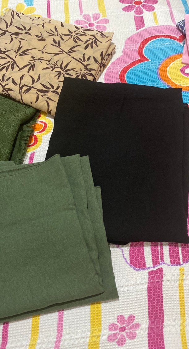 Kadın Koyu Haki Drapeli Kumaş Wrap - Görsel 2