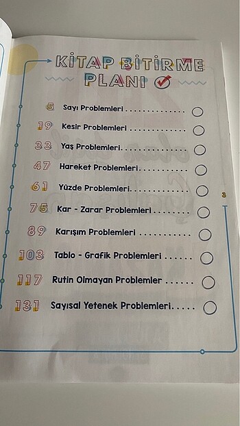  Çıtır çerez problemler soru bankası