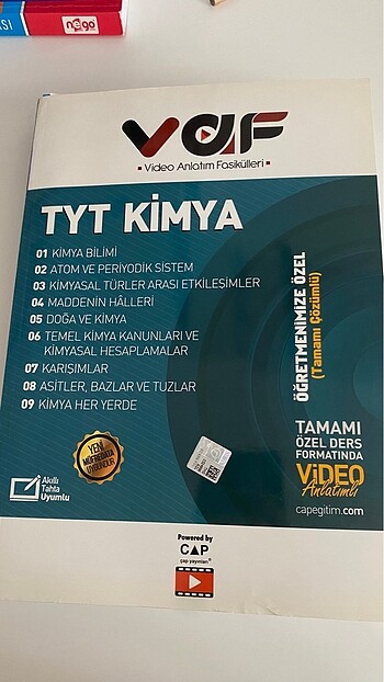 Tyt kimya konu anlatımlı fasiküller