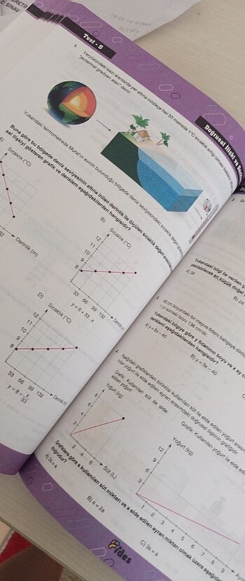 Diğer fides yayınları tertemiz matematik test kitabi 8. sınıf 