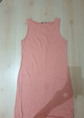 Pembe Kadın Kolsuz Midi Atlet