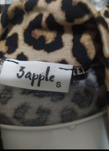 Apple Sırt dekolteli leopar crop