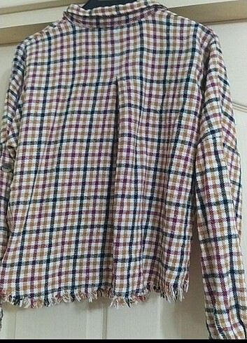 Oversize mevsimlik gömlek - Görsel 4