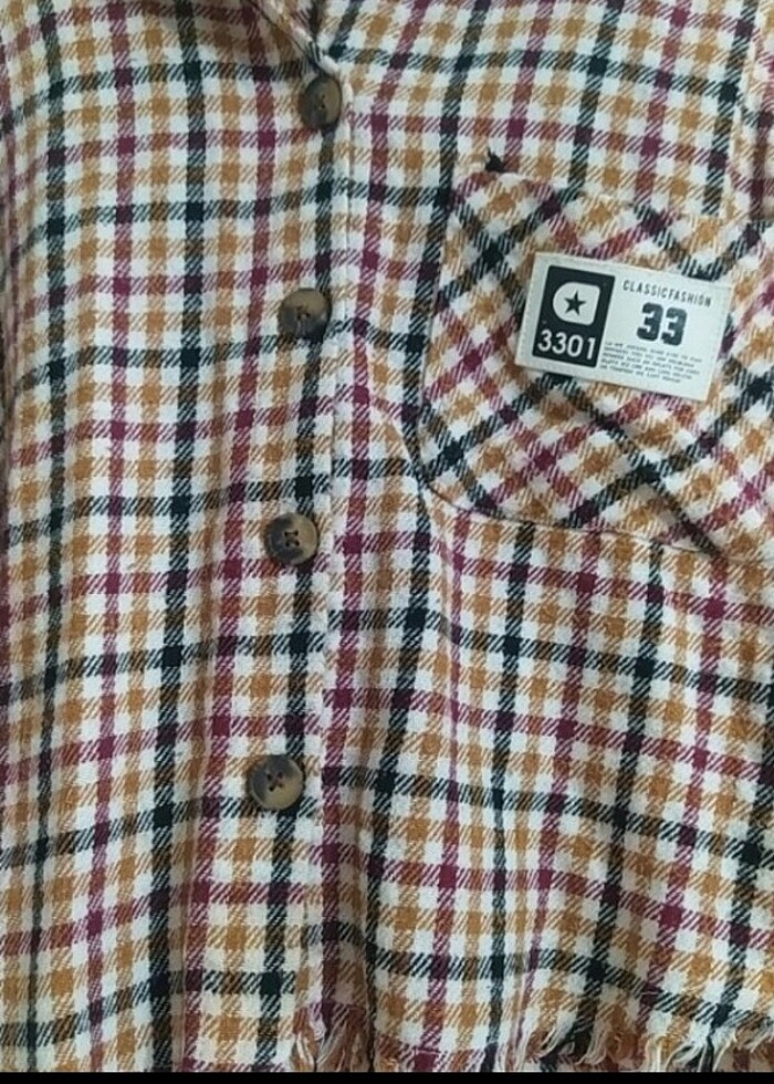 Oversize mevsimlik gömlek - Görsel 3