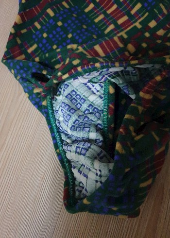 Kadın Çok Renkli Bohem Mini Mayo - Görsel 3