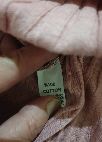 Pembe Kapüşonlu Triko Kadın Kazak - Görsel 5