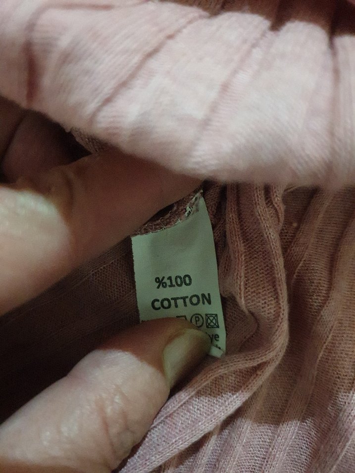 Pembe Kapüşonlu Triko Kadın Kazak - Görsel 5